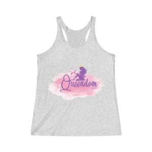 Tri-Blend Racerback Queendom Tank