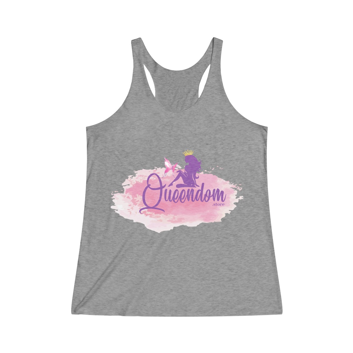 Tri-Blend Racerback Queendom Tank - Image 7