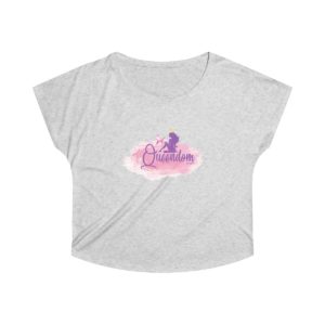Tri-Blend Queendom Off Shoulder Shirt
