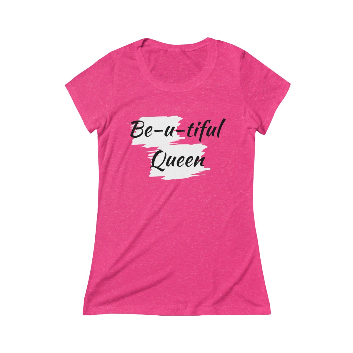 Be-u-tiful TriBlend Tee(Black Letters) - Image 5