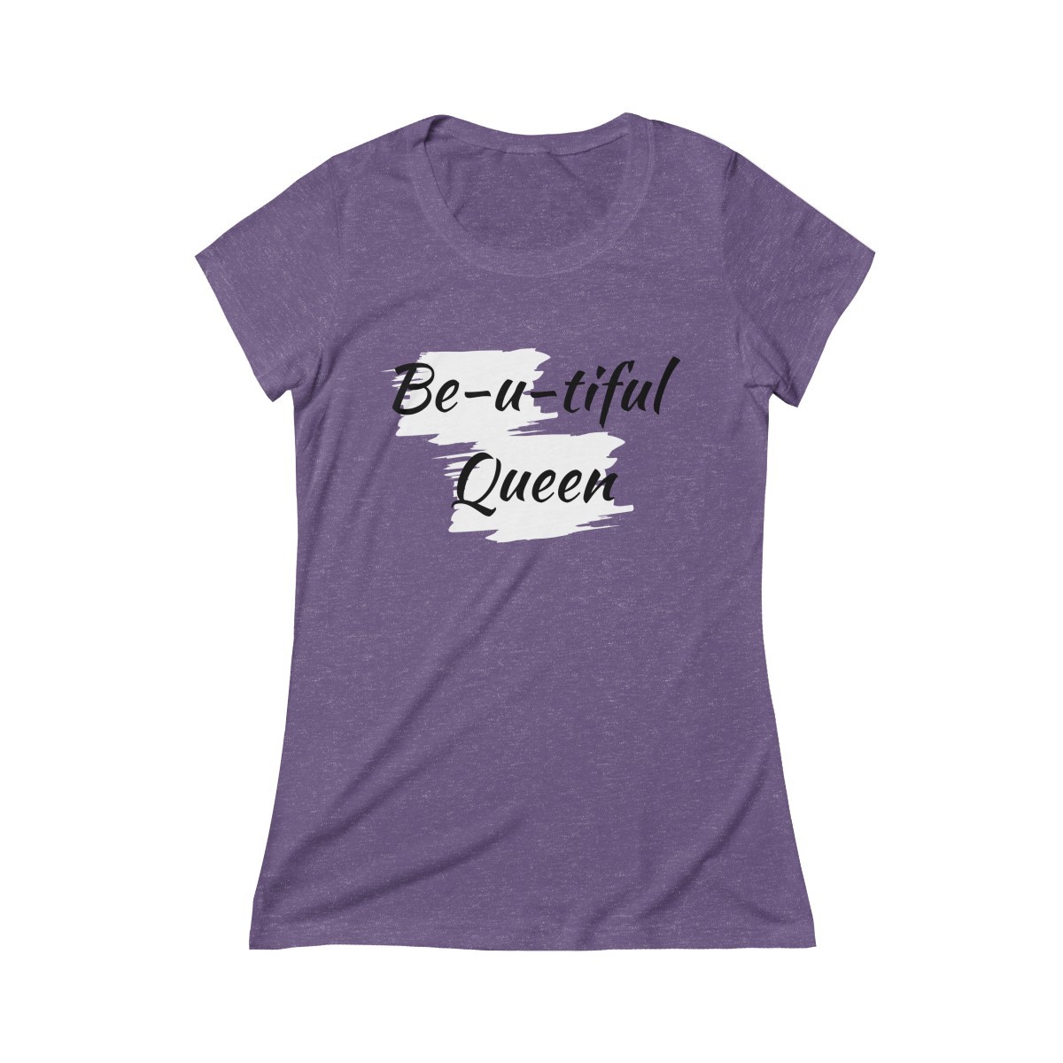 Be-u-tiful TriBlend Tee(Black Letters) - Image 4