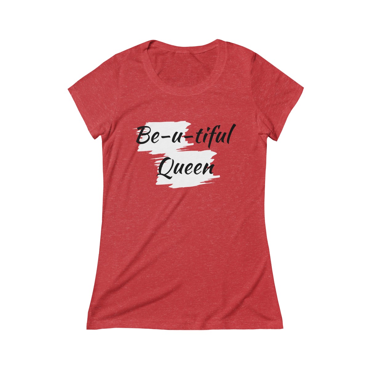 Be-u-tiful TriBlend Tee(Black Letters) - Image 6