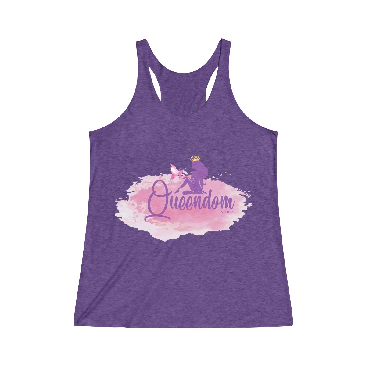 Tri-Blend Racerback Queendom Tank - Image 8