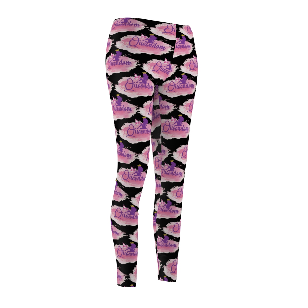 Queendom Casual Leggings Black - Image 2
