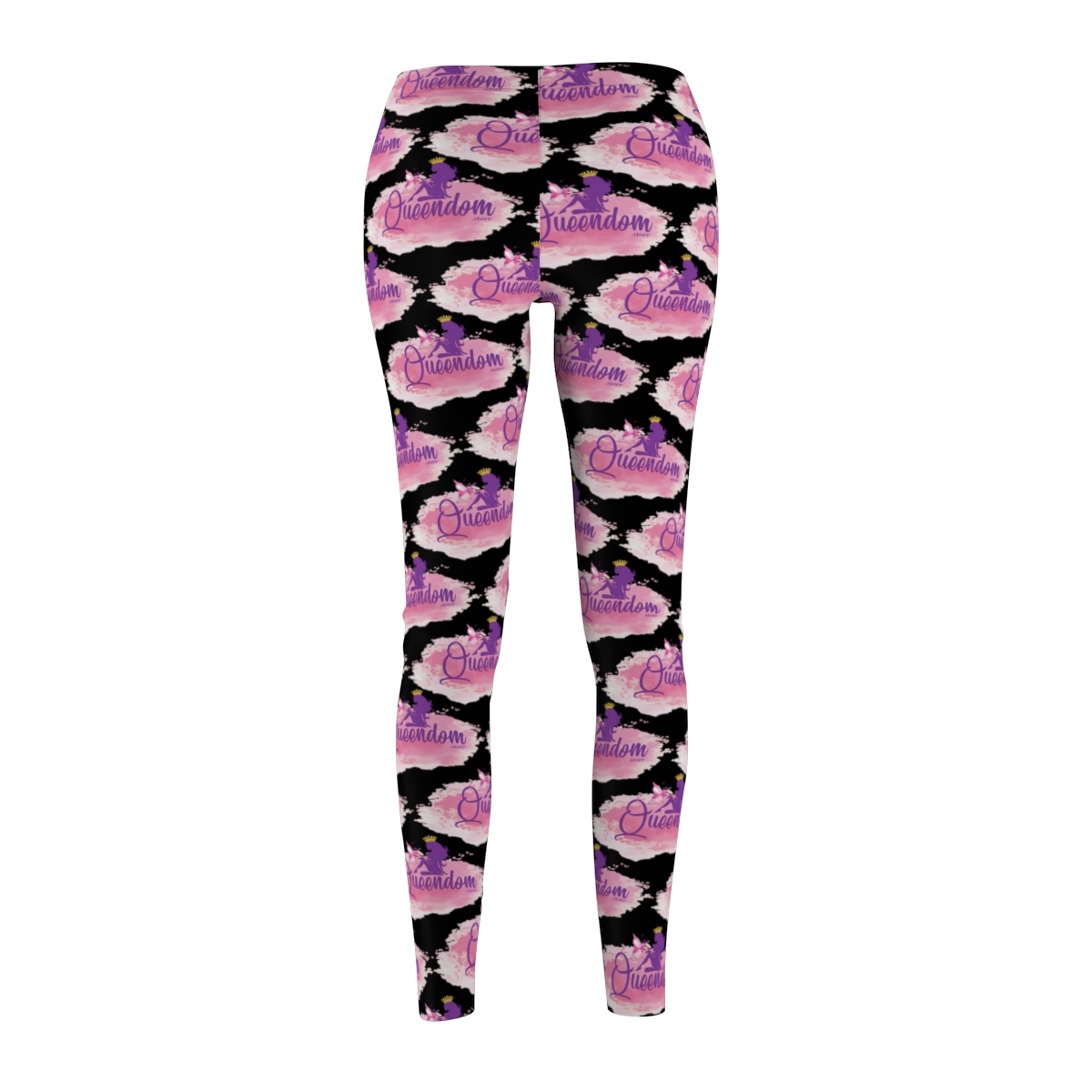 Queendom Casual Leggings Black - Image 4