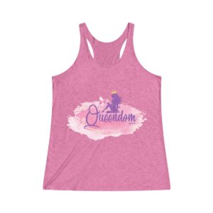 Tri-Blend Racerback Queendom Tank