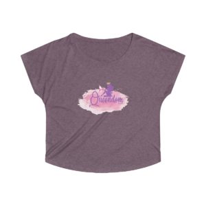 Tri-Blend Queendom Off Shoulder Shirt