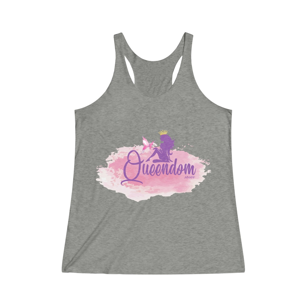 Tri-Blend Racerback Queendom Tank - Image 5