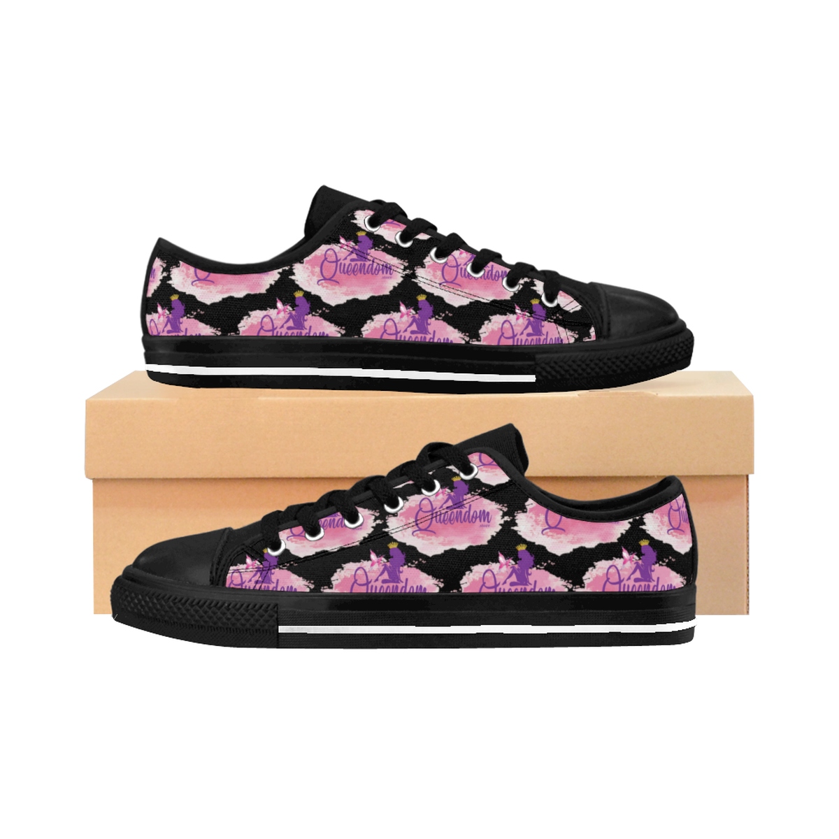 Black Multi-Queendom Sneakers