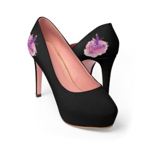 Queendom Platform Heels (Black)