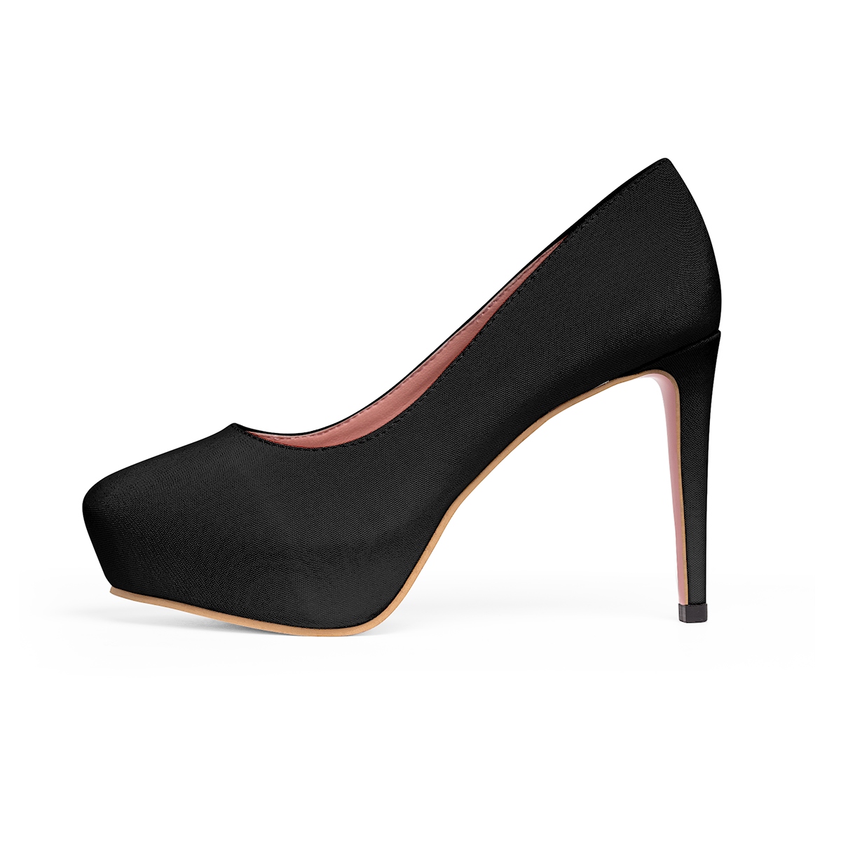 Queendom Platform Heels (Black) - Image 3