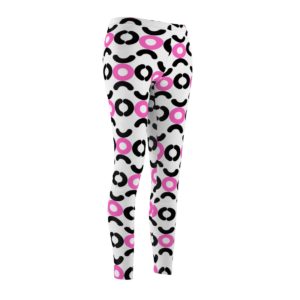 Circle Design Leggings (Pink)