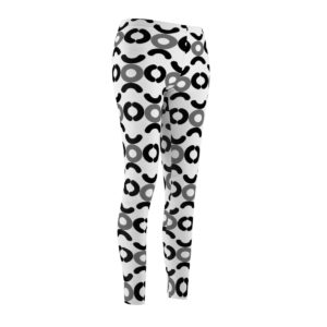 Circle Design Leggings (Gray)
