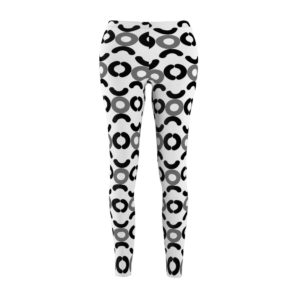 Circle Design Leggings (Gray)