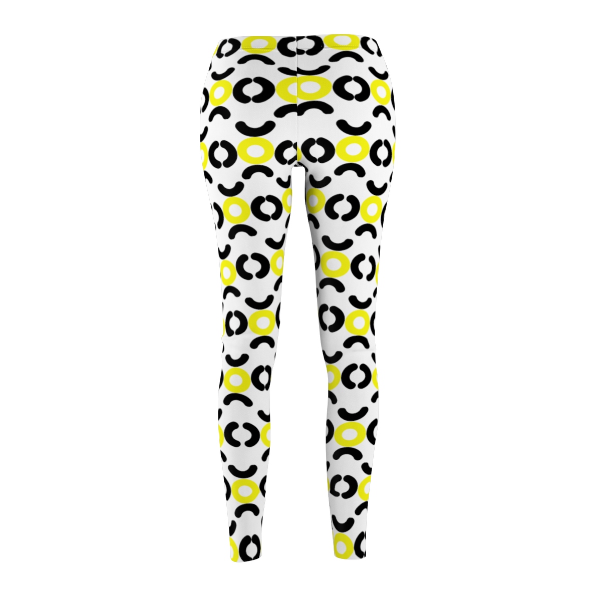 Circle Design Leggings (Yellow) - Image 4