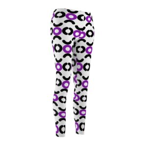 Circle Design Leggings (Purple)