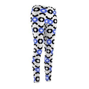 Circle Design Leggings (Blue)