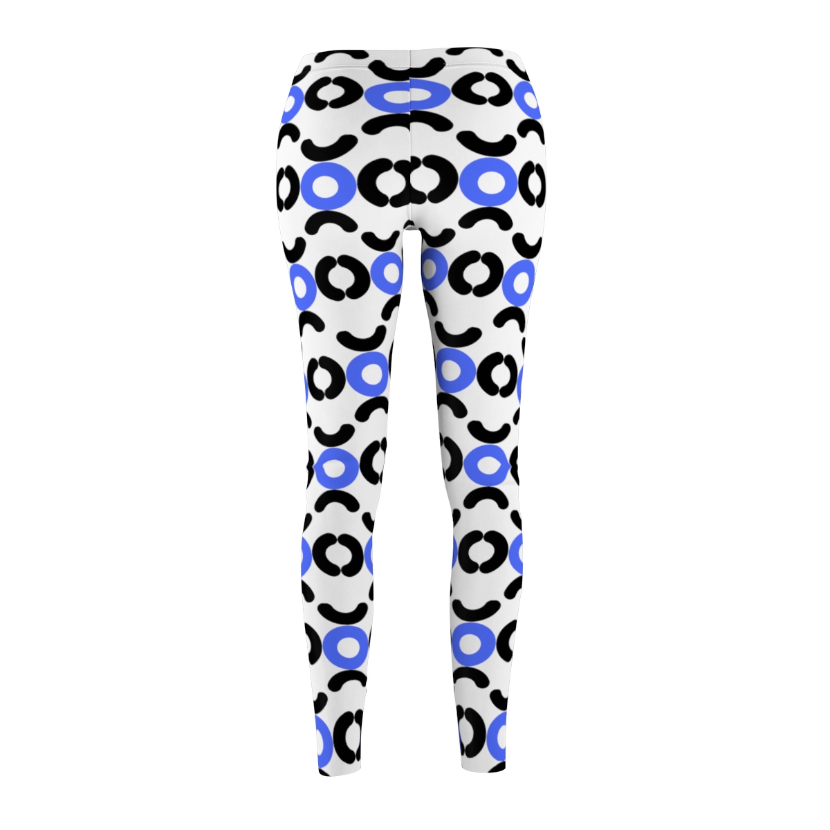 Circle Design Leggings (Blue) - Image 4