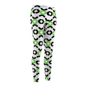 Circle Design Leggings (Green)
