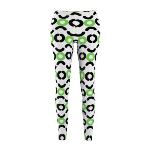 Circle Design Leggings (Green)