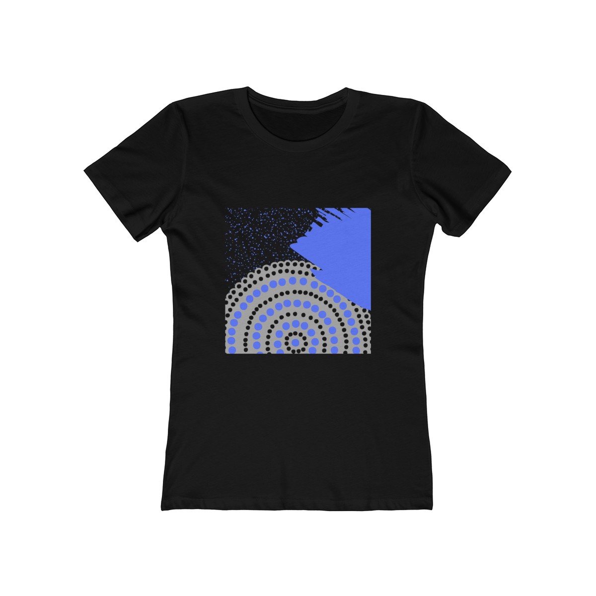 Blue Brush Tee - Image 3