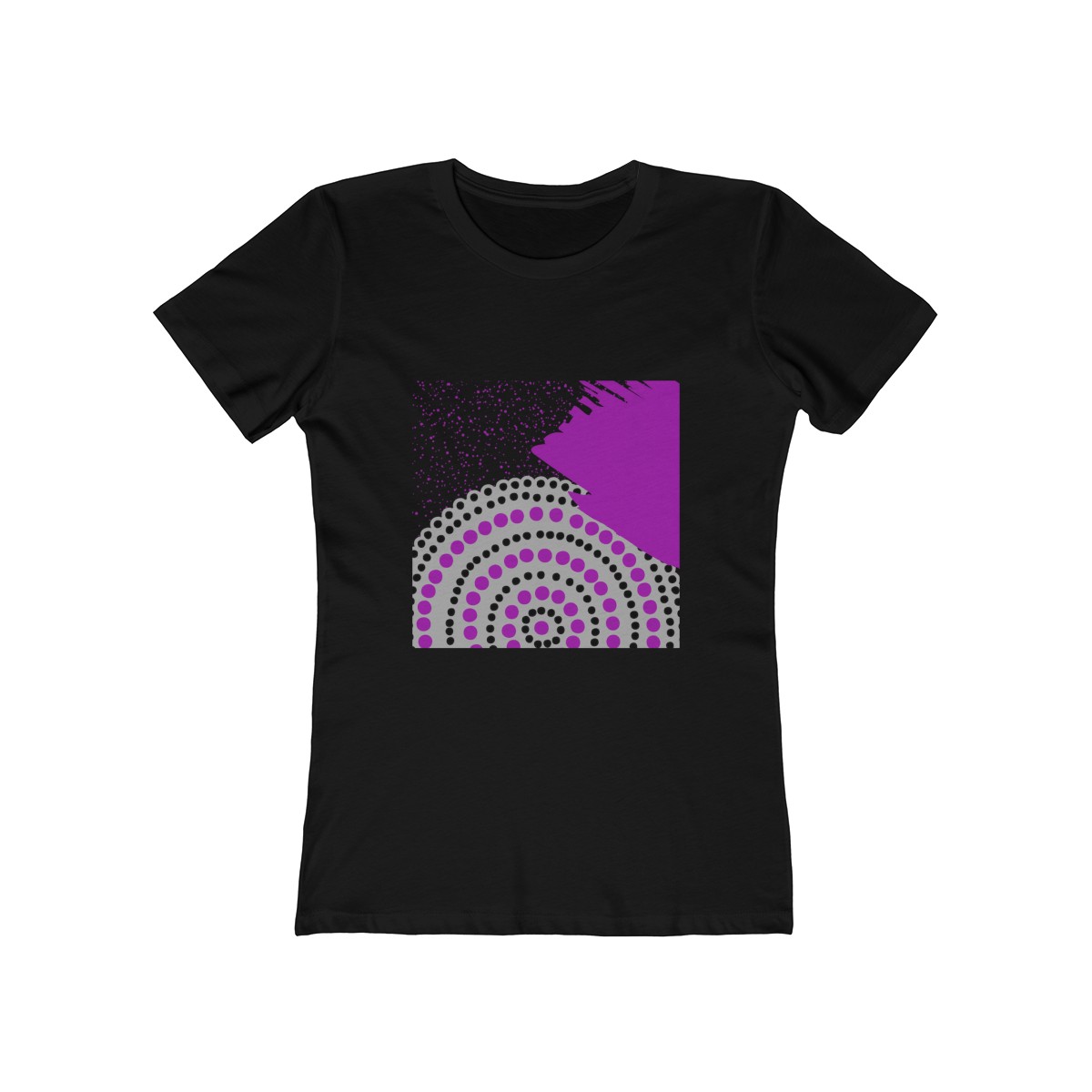 Purple Brush Tee - Image 3