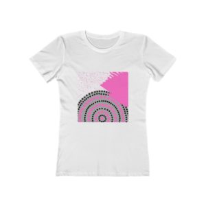 Pink Brush Tee