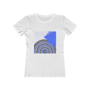 Blue Brush Tee