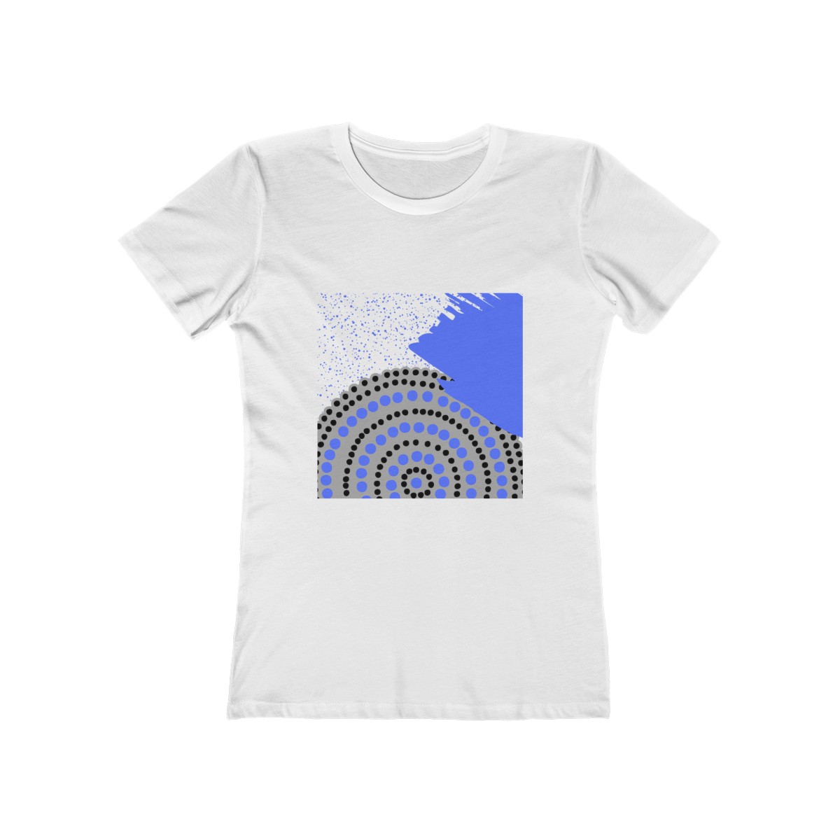 Blue Brush Tee