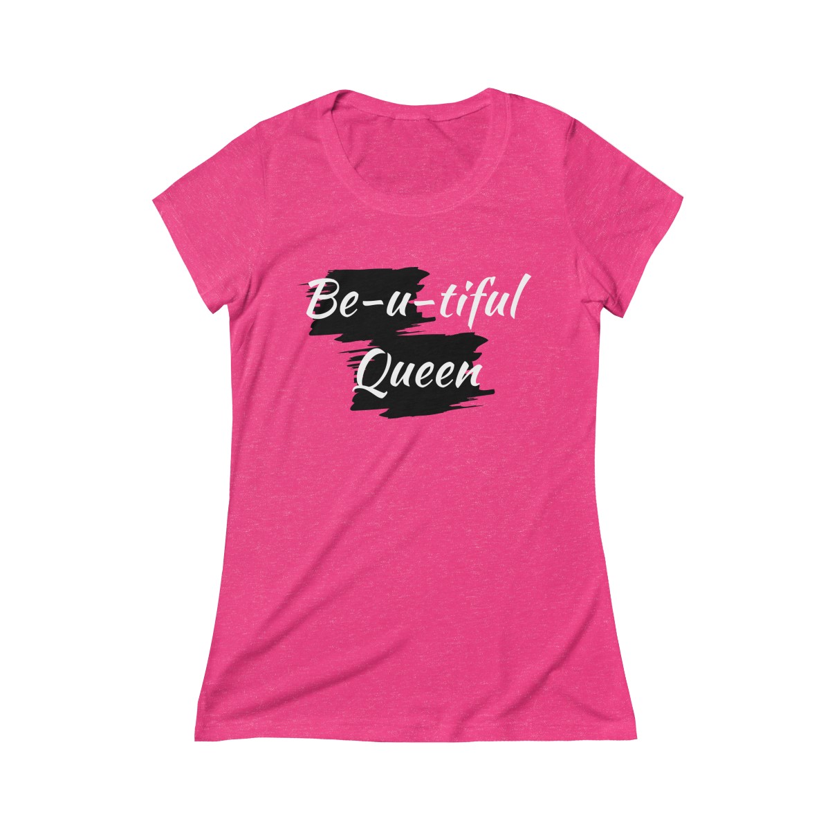 Be-u-tiful Triblend Tee (White Letters) - Image 6