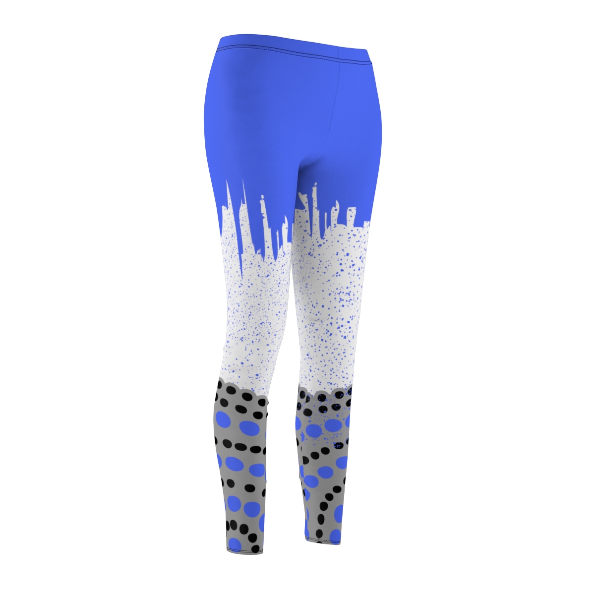 Blue Brush Leggings - Image 2