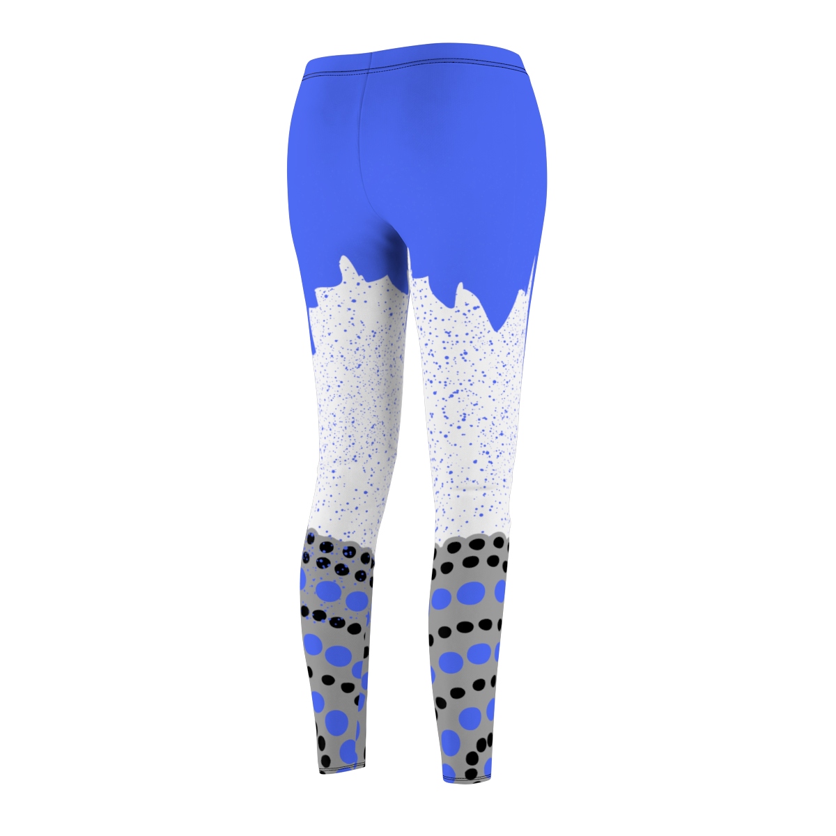 Blue Brush Leggings - Image 3