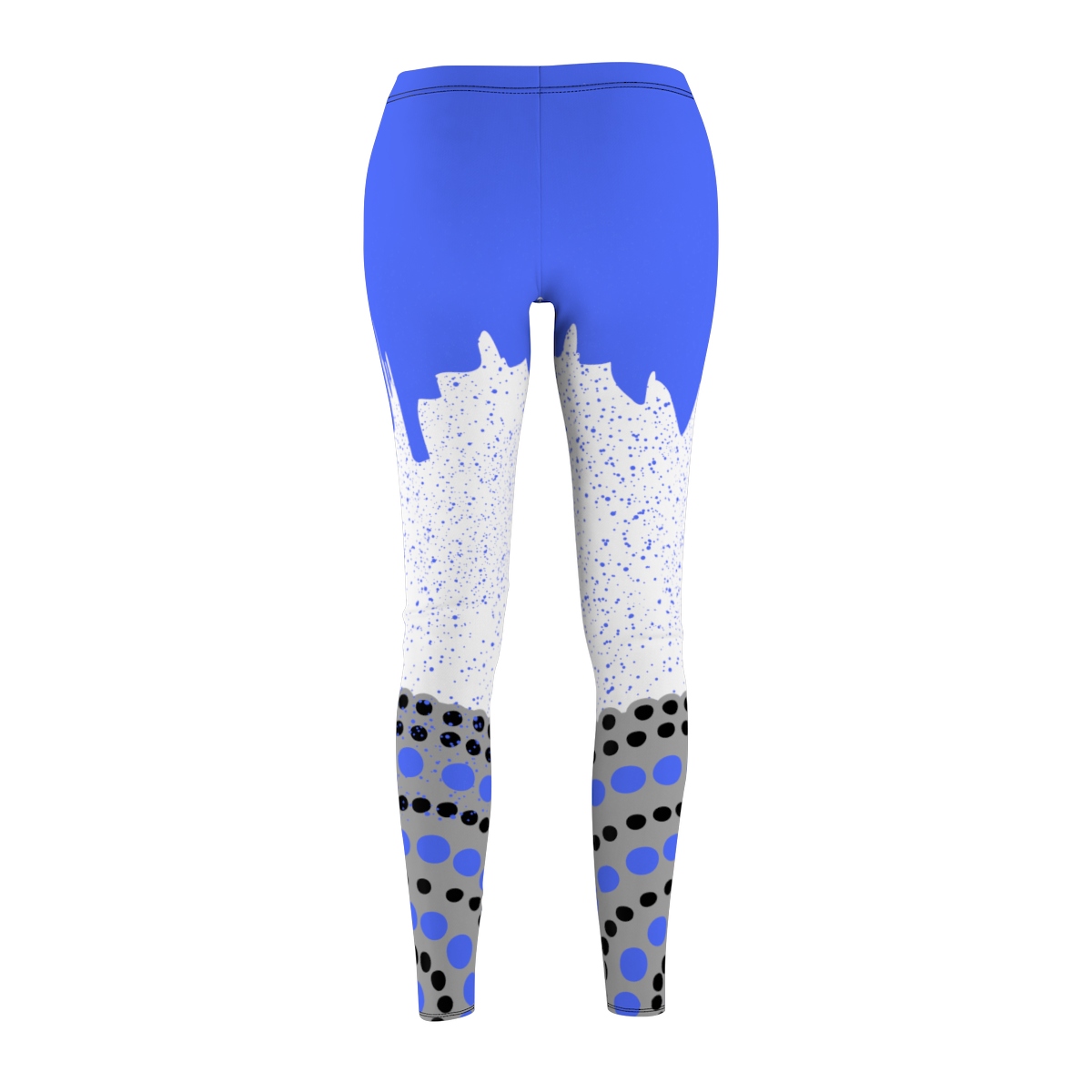Blue Brush Leggings - Image 4