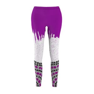 Purple Brush Leggings