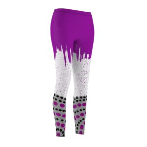 Purple Brush Leggings