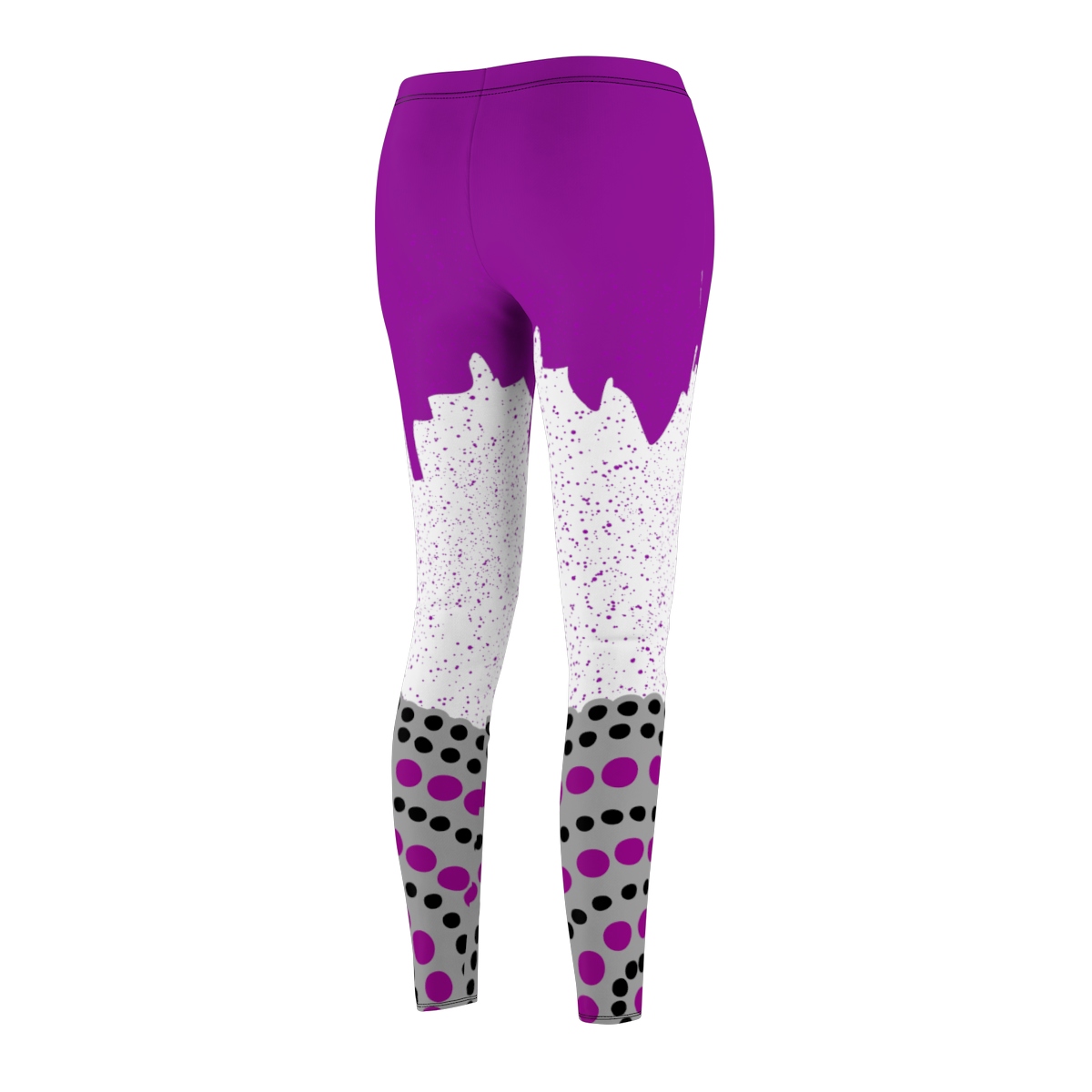 Purple Brush Leggings - Image 3
