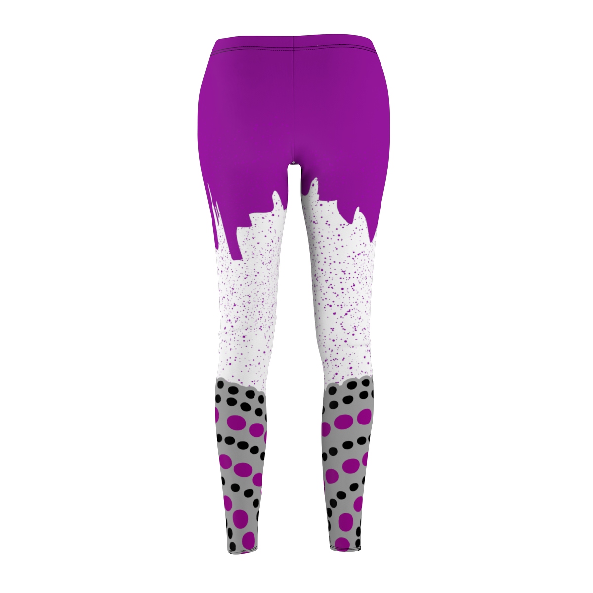 Purple Brush Leggings - Image 4