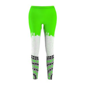 Green Brush Leggings