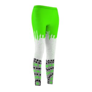 Green Brush Leggings